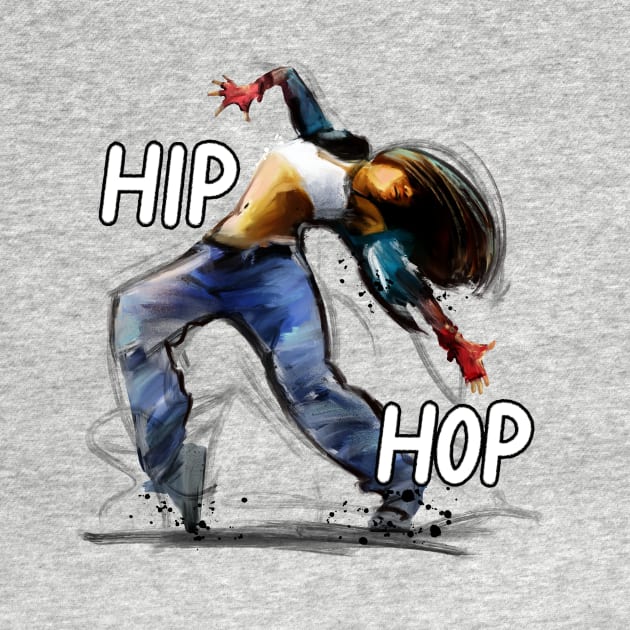 Hip Hop Dance by ILYOart